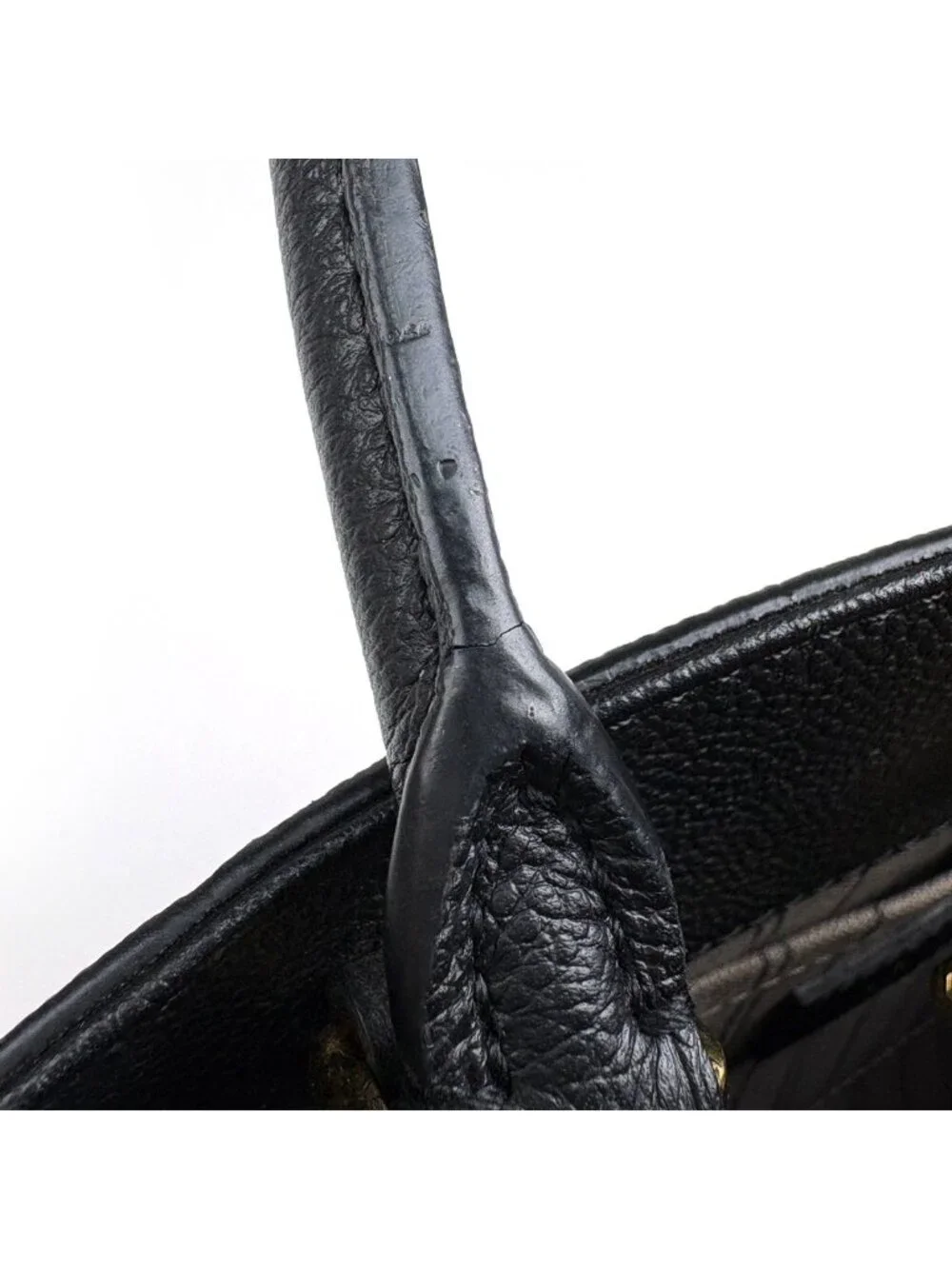 Louis Vuitton Montaigne MM 2-Way Handbag Monogram Empreinte Noir